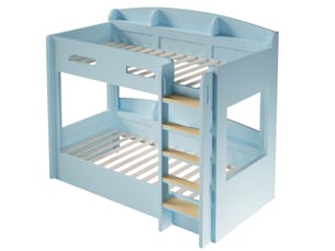 Lit superposé 90x200 cm C-CRAFTLINK coloris bleu