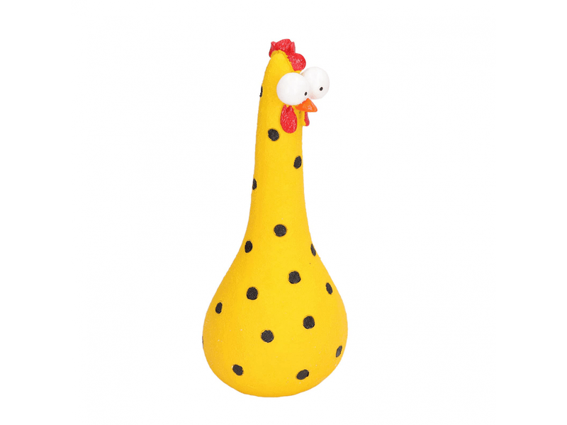 Statue de poulet à long cou, microlandschaft, statues de jardin en résine faites à la main pour décoration de jardin (jaune) - Conforama D