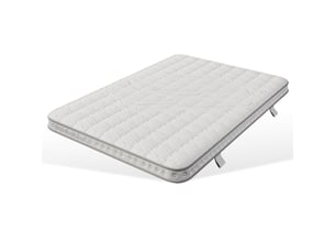 Matelas 140x200 cm <strong>OOIILLEE</strong> <strong>Luxe haut de gamme</strong> Ressorts ensachés + mousse soutien Medium épaisseur 10 cm