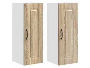 Meuble mural de cuisine | armoire de cuisine 2 pcs chêne sonoma shl843