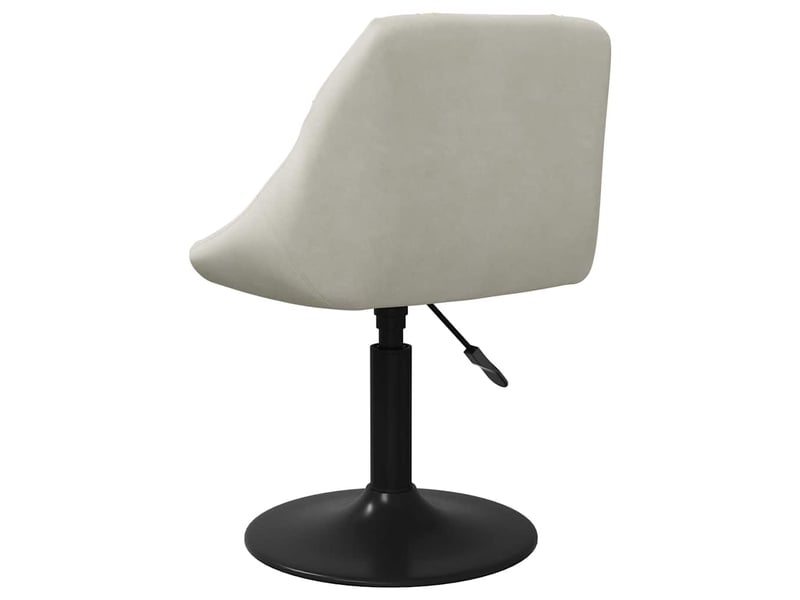  Tabouret de bar, chaise de bar crème velours shl68425  - Conforama E