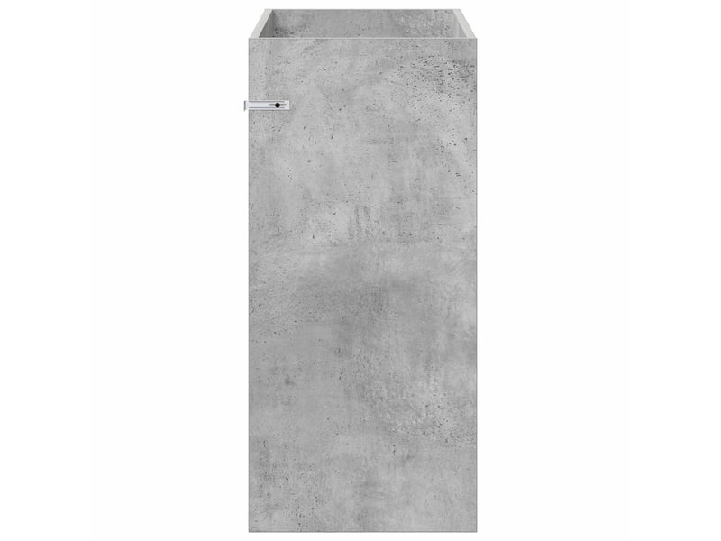  Meuble sous lavabo de salle de bain, commode gris béton shl9638  - Conforama E