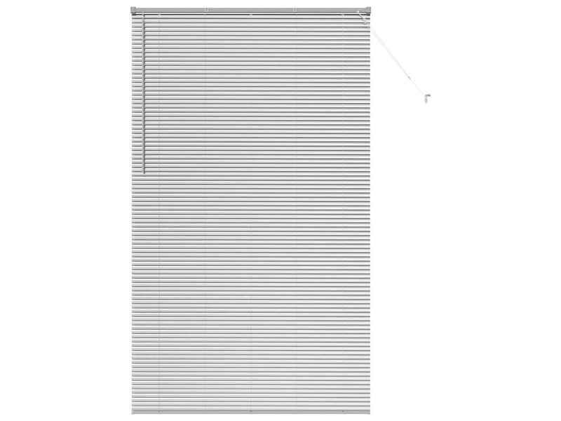  Store vénitien, store de fenêtre argenté 220 x 135 cm 25 mm aluminium cf47591  - Conforama A