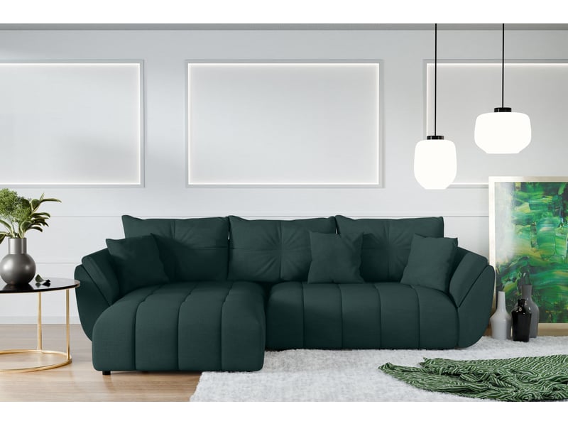 Canapé d angles convertible verciani canapé méridien vert Verciani - Conforama C