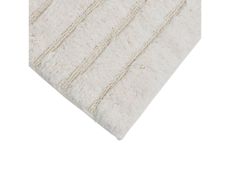  Tapis solis rectangulaire 50x75cm blanc SOLIS - Conforama D