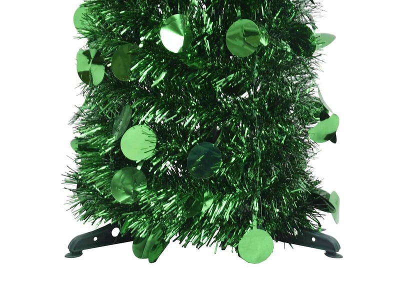  Sapin de noël - arbre de noël artificiel escamotable vert 150 cm pet  - Conforama C