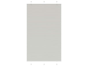 Store plissé, store de fenêtre gris clair 115x200cm largeur du tissu 114,4cm cf46879
