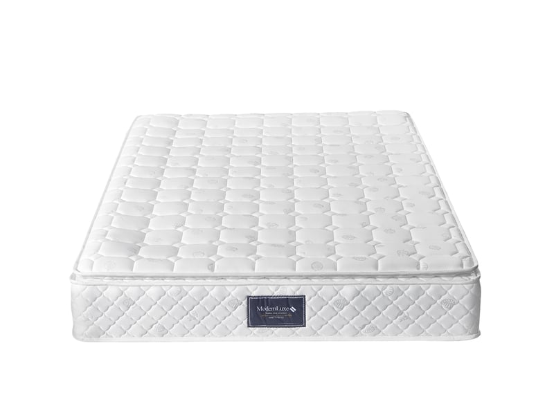 Matelas 140x200 cm à ressorts ensachés et mousse, 7 zones, h3, blanc - Conforama B