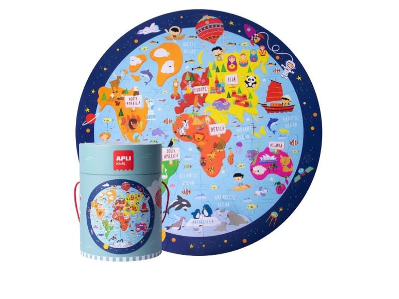  Puzzle circulaire carte du monde 18201 - Conforama B