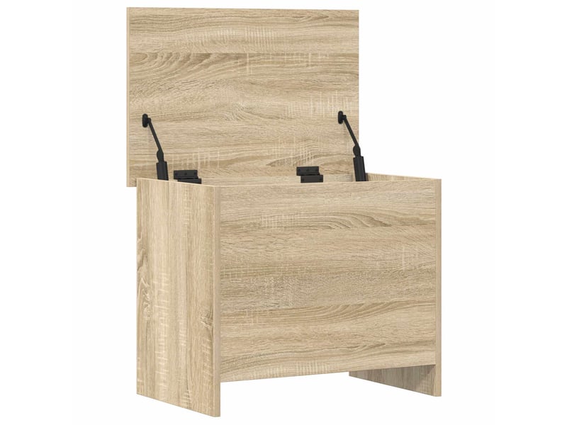 Coffre de rangement avec stockage chêne sonoma 60x40x50 cm - Conforama E