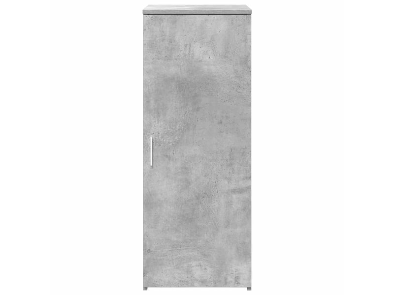  Armoire de rangement, rangement bureau gris béton 40x45x103,5cm bois d'ingénierie  - Conforama E