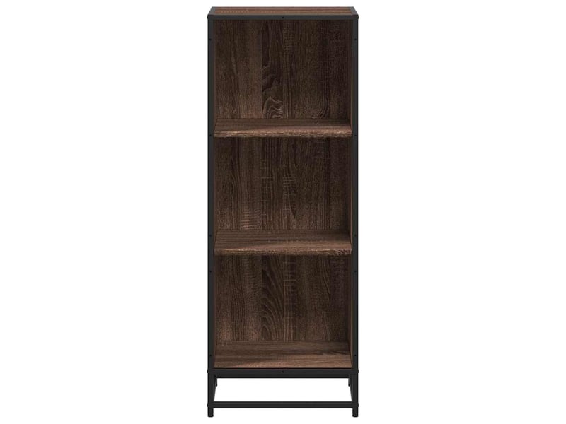  Bibliothèque, étagère de rangement chêne marron 40x35x107,5 cm bois d'ingénierie  - Conforama D