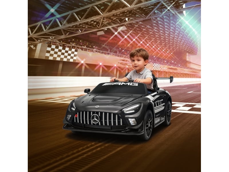  Voiture électrique pour enfants mercedes-amg 115x66x44 cm 12 v noire  - Conforama B