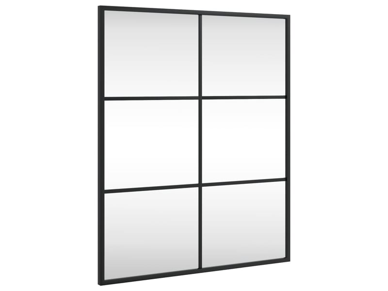  Miroir mural noir 50x60 cm rectangulaire fer cf62851  - Conforama A