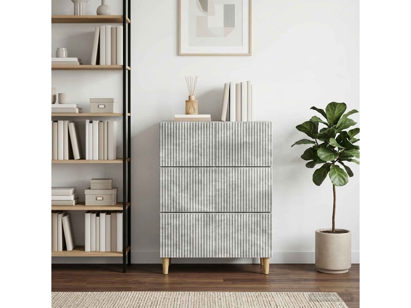 Armoire de rangement bureau, armoire à tiroirs 66 x 34,5 x 90 cm bois d'ingénierie shl2859 - Conforama D