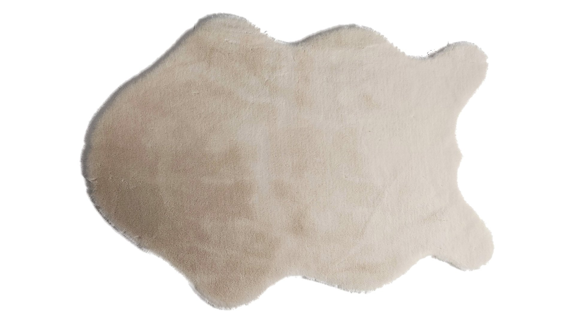 CONFORAMA Carpette 60x90 cm RABBIT coloris beige