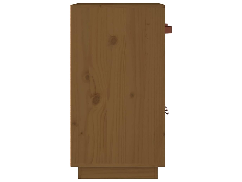  Buffet - bahut - meuble de rangement marron miel 65,5x40x75 cm bois massif de pin  - Conforama E