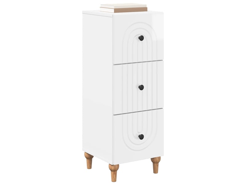  Armoire de rangement bureau, armoire à tiroirs 33 x 34.5 x 90 cm bois d'ingénierie shl9327  - Conforama C