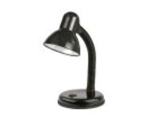 Lampe de bureau fabrilamp yodo noir 1 x e27 orientable 30x14x14 cm