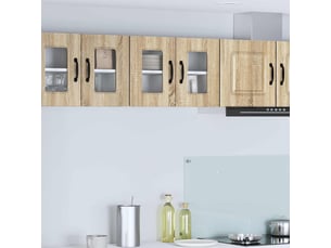Meuble mural de cuisine | armoire de cuisine 2 pcs chêne sonoma shl3201