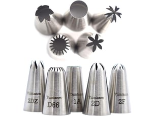 5 pcs grandes douilles de glaçage pour la décoration de gâteaux et cupcakes