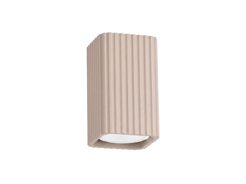  Plafonnier rayo 10 taupe aluminium moderne 10x6x6cm SL.3149 - Conforama A