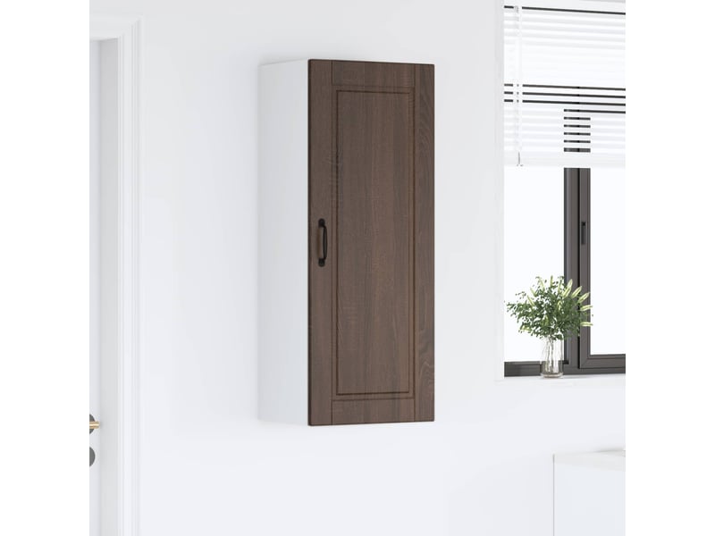  Meuble mural de cuisine, armoire de cuisine chêne brun 40x31x100cm shl5756  - Conforama D