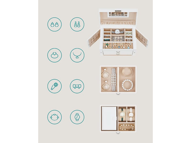 Family boîte à bijoux  - Conforama D
