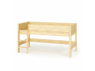 Lit mezzanine 90x200 cm AKITEN RETAIL Louw coloris naturel