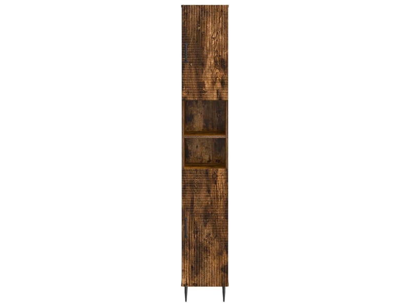 Colonne de salle de bain avec étagère ouverte haarlem shl5991 - Conforama D
