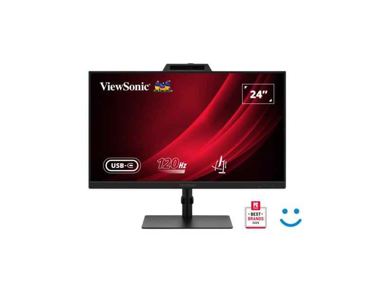  Moniteur visio 24 pouces full hd ips usb-c avec caméra 5mp et haut-parleurs VG2441V - Conforama B