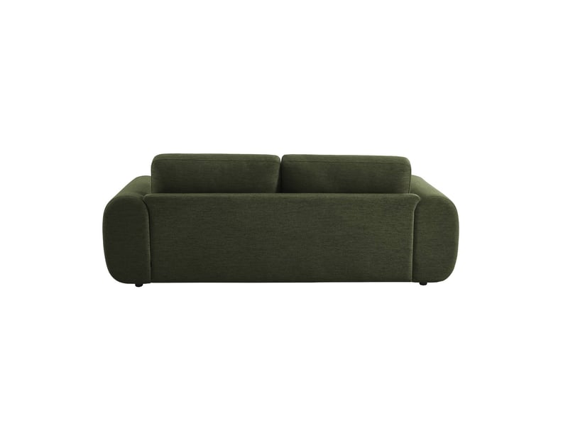  Canapé 3 places tissu kaki - zenio  - Conforama C