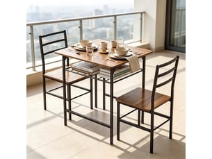 Ensemble table rectangulaire  2 chaise(s)  <strong></strong> <strong></strong> 