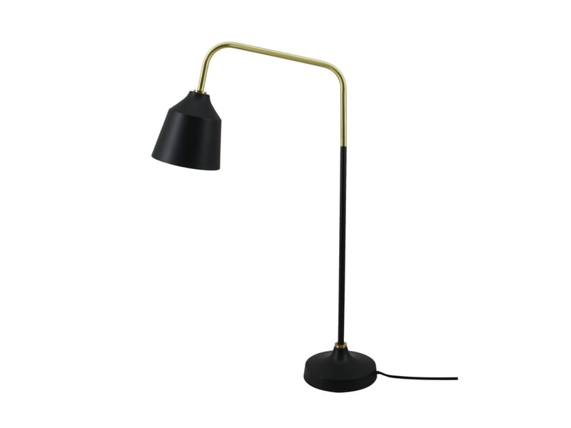 Lampe à poser en métal carisa 69cm noir  - Conforama A