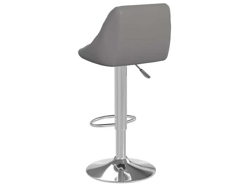 Lot de 2 tabouret de bar, chaise de bar gris similicuir shl39547  - Conforama E