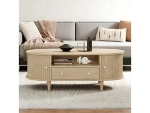 Table basse de salon, 100 x 50 x 36 cm, avec 1 tiroirs, en bois, pour salon, pour maison et appartement, mobilier fonctionnel pour intérieur