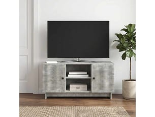 Meuble tv coloris gris 102 cm <strong></strong>  <strong></strong>