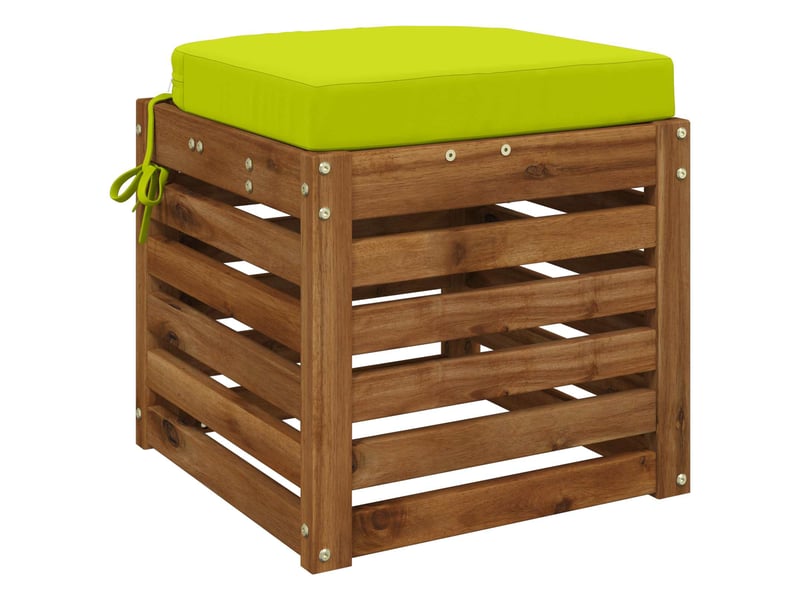  Coussin de siège, coussin d'assise en 1 pièce soest 100 % polyester vert vif. Cf55863  - Conforama C