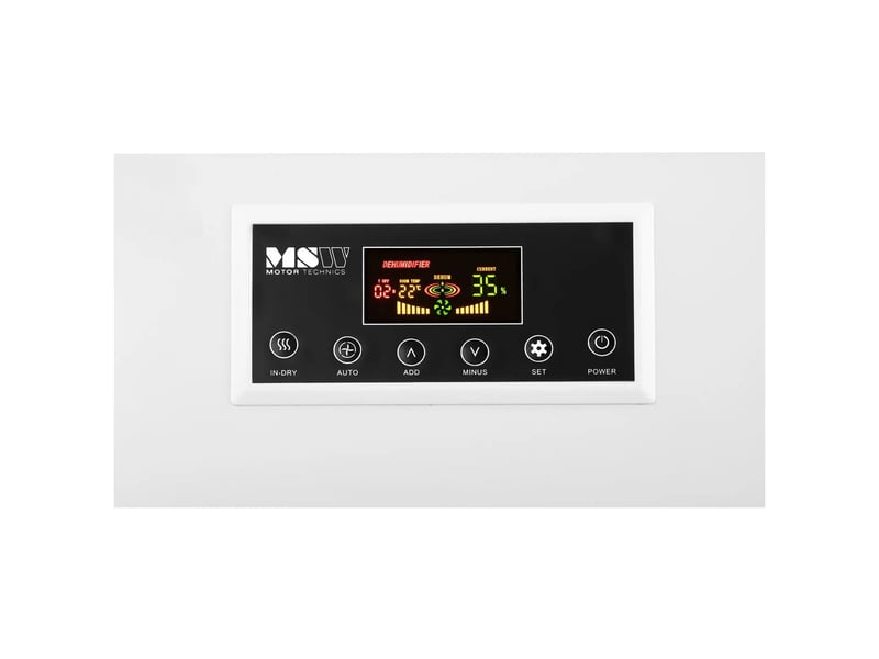  Déshumidificateur professionnel de chantier 50 l24 h 70 m² 5,69 l acier noir blanc 14_0008887  - Conforama B