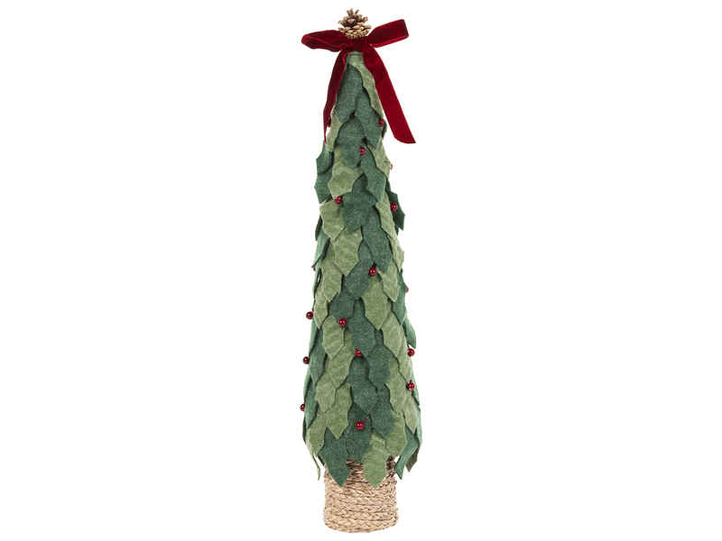  Lot de 2 figurines simoniemi 5575 cm arbre de noël vert  - Conforama D