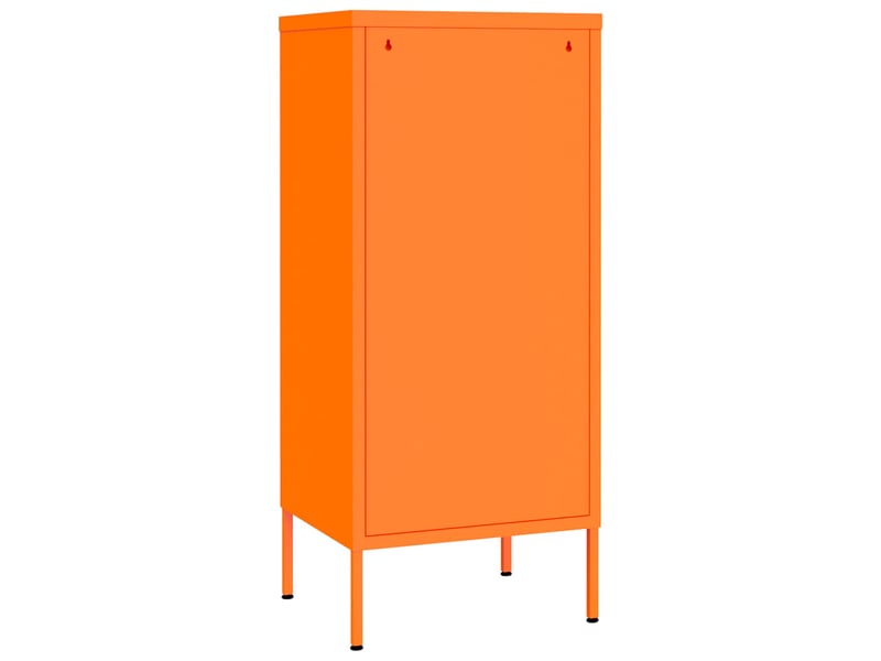  Armoire de rangement, rangement bureau orange 42,5x35x101,5 cm acier shl7761  - Conforama E