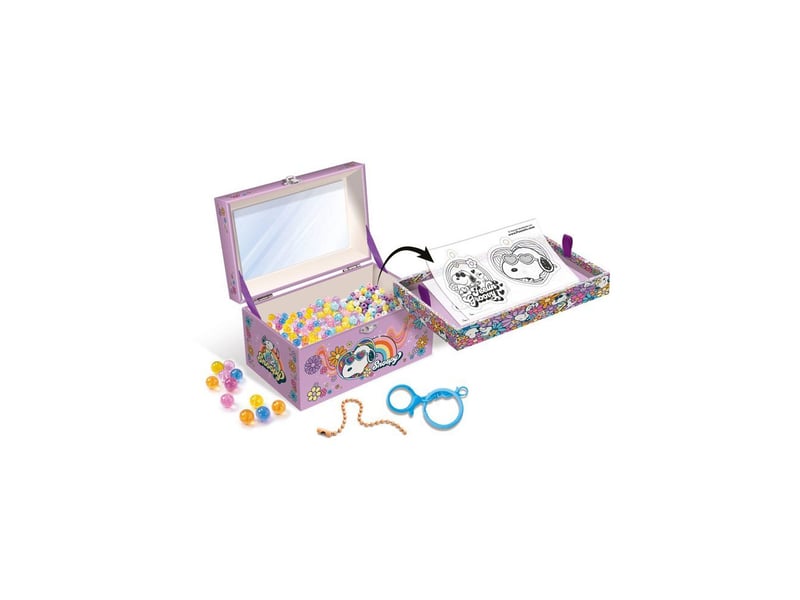  Kit creation bijoux thermoformage avec perles fantaisie peanuts modeles et accessoires LIS8008324120499 - Conforama C