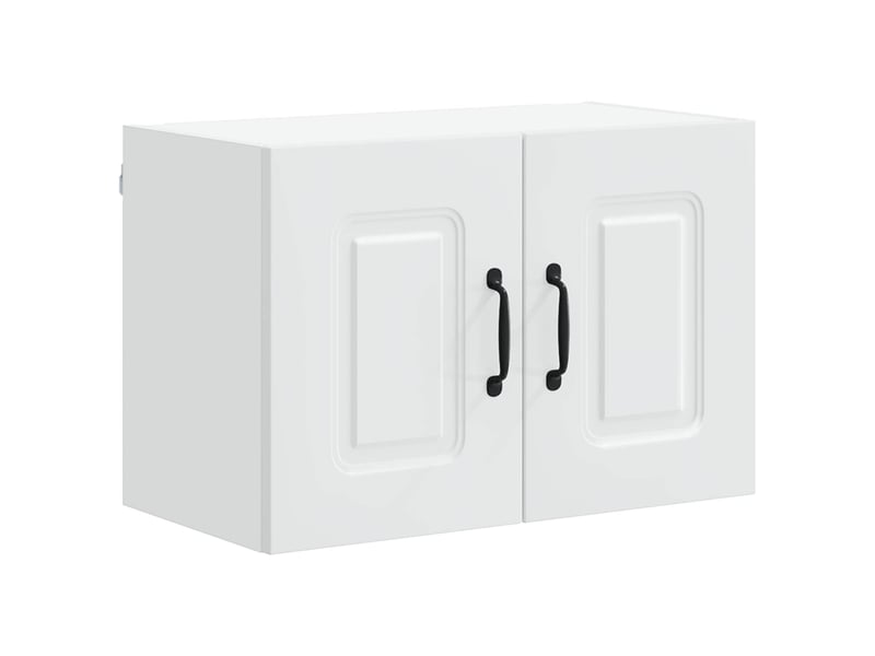 Meuble mural de cuisine | armoire de cuisine 2 pcs blanc bois d'ingénierie shl7669 - Conforama E