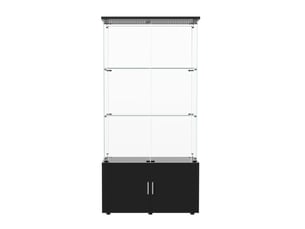 Vitrine coloris noir - x78.51 cm