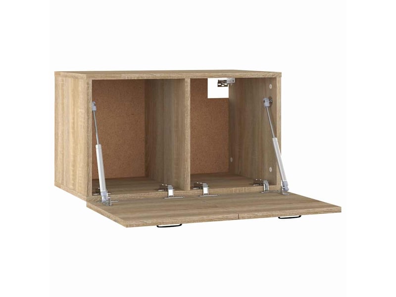  Armoire murale salon chêne sonoma 60x36,5x35cm bois d'ingénierie shl6770  - Conforama D