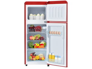 Refrigerateur 2 portes (congél en haut) froid Statique <strong>DESVIAE</strong> - largeur 41 cm x hauteur 105.5 cm