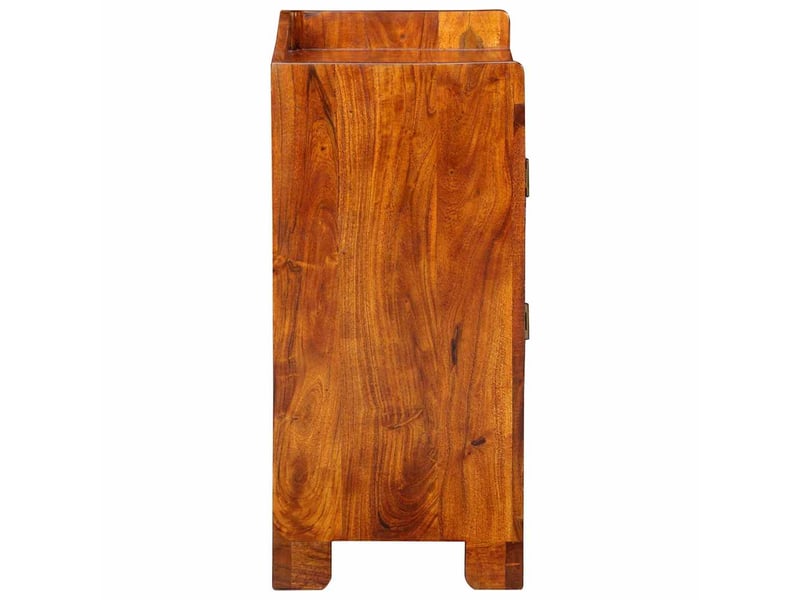  Meuble à chaussure, cabinet à chaussures avec étagère marron 55x35x75 cm  - Conforama E