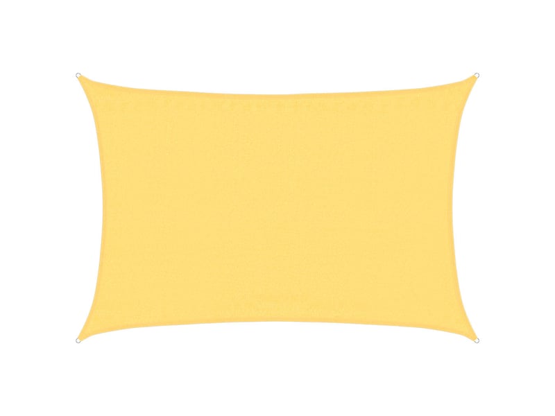  Voile d'ombrage - voile d'ombre - voile parasol 160 gm² beige 3,5x4,5 m pehd  - Conforama A