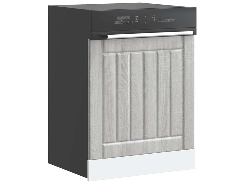  Panneau de lave-vaisselle sonoma gris bois d'ingénierie shl6976  - Conforama B