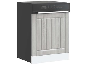 Panneau de lave-vaisselle sonoma gris bois d'ingénierie shl6976